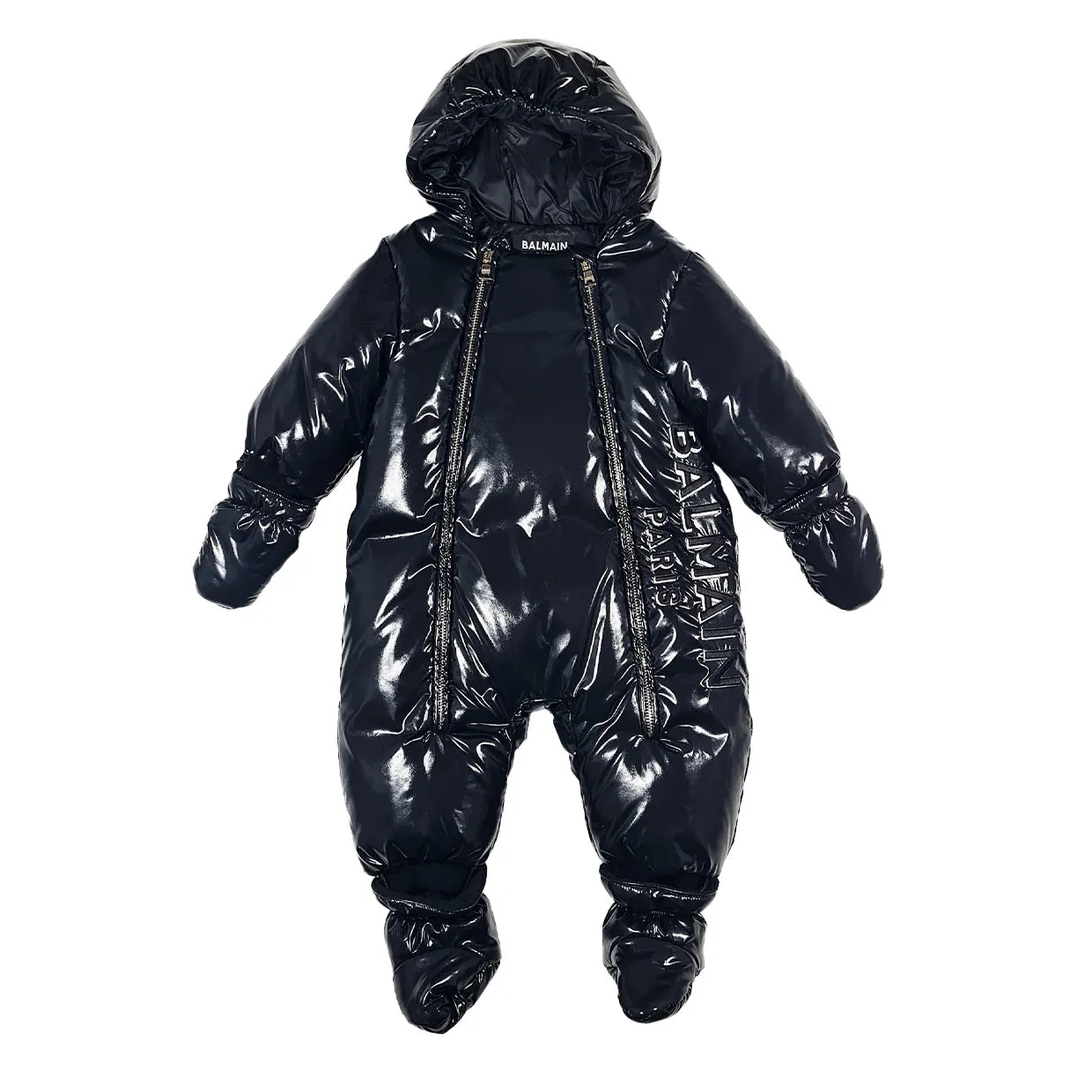 Balmain Baby Puffer Jumpsuit