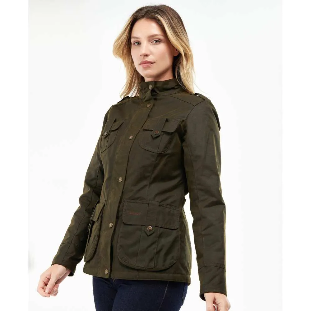 Barbour Women's Winter Defence Wax Jacket