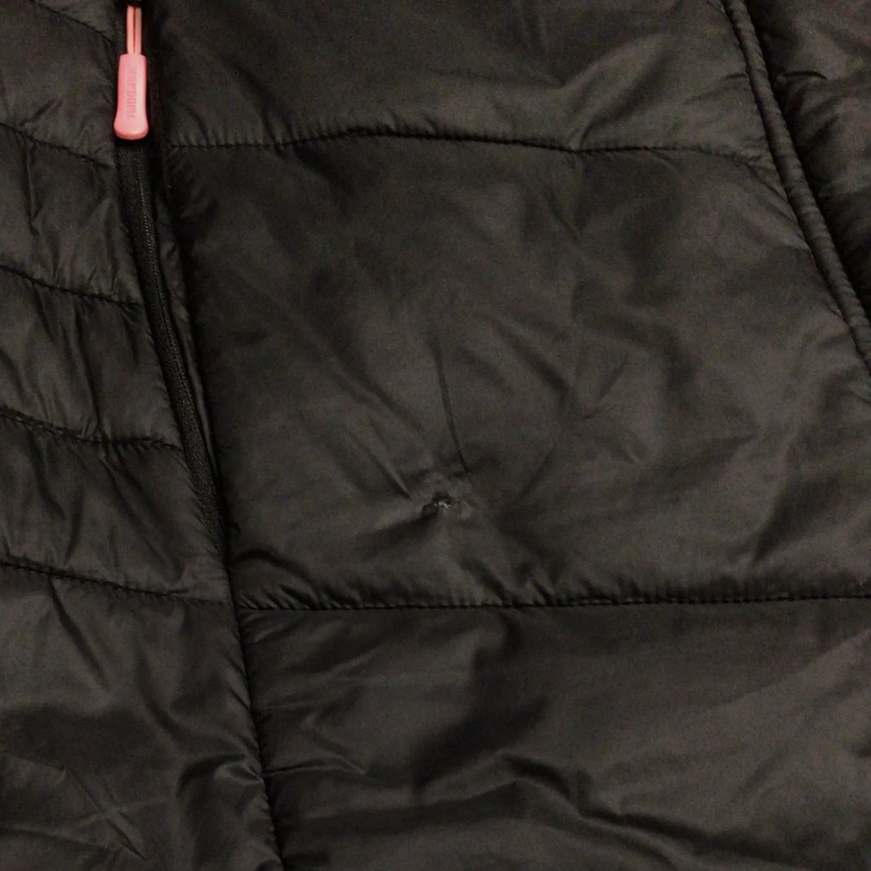 BNWT Snowdonia Black Puffer Jacket w/Stuff Sack Size 20