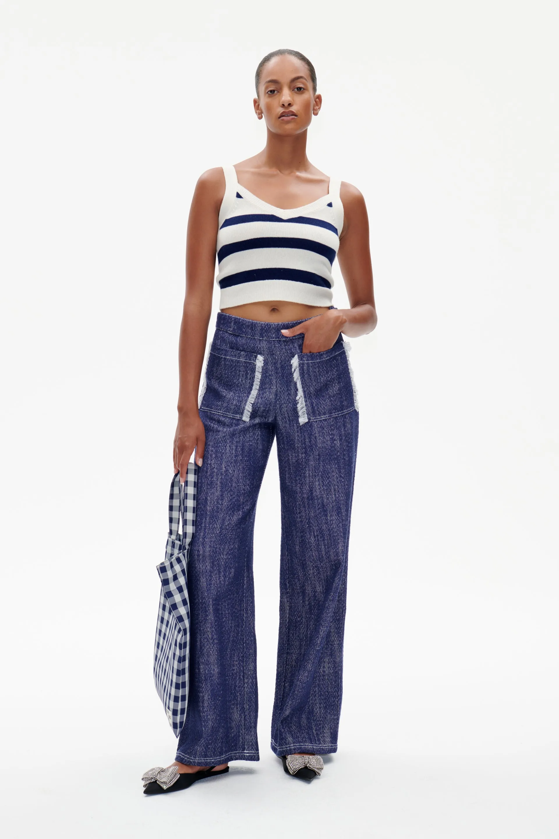 CELLY | Blue Breton Stripe