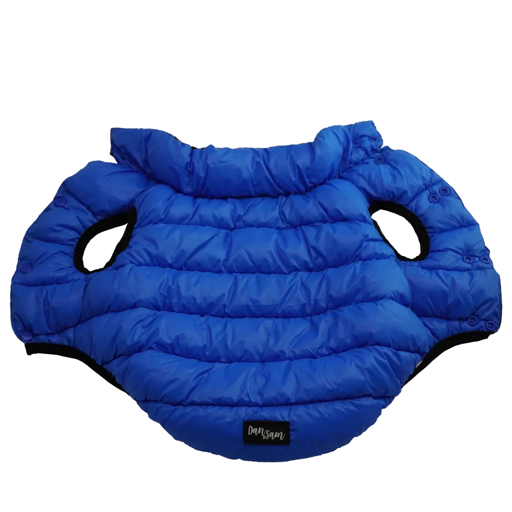 Dan & Sam - Reversible Puffer Jacket (Blue/Black)