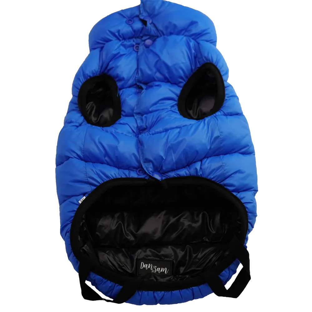 Dan & Sam - Reversible Puffer Jacket (Blue/Black)