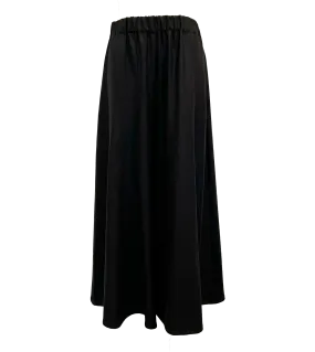 DUSAN Black Gaucho Pants