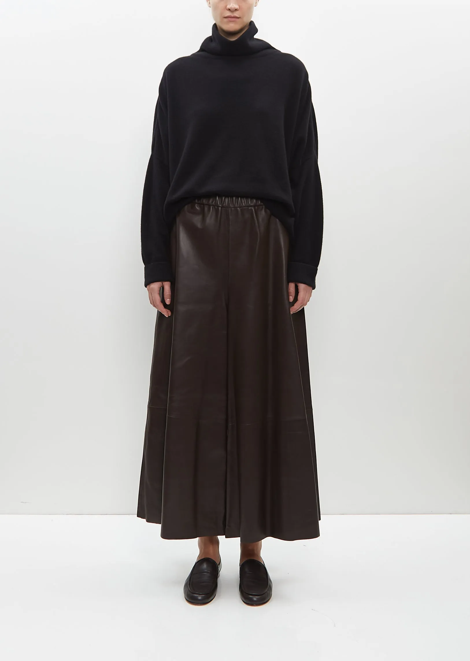 Gaucho Pants — Dark Brown