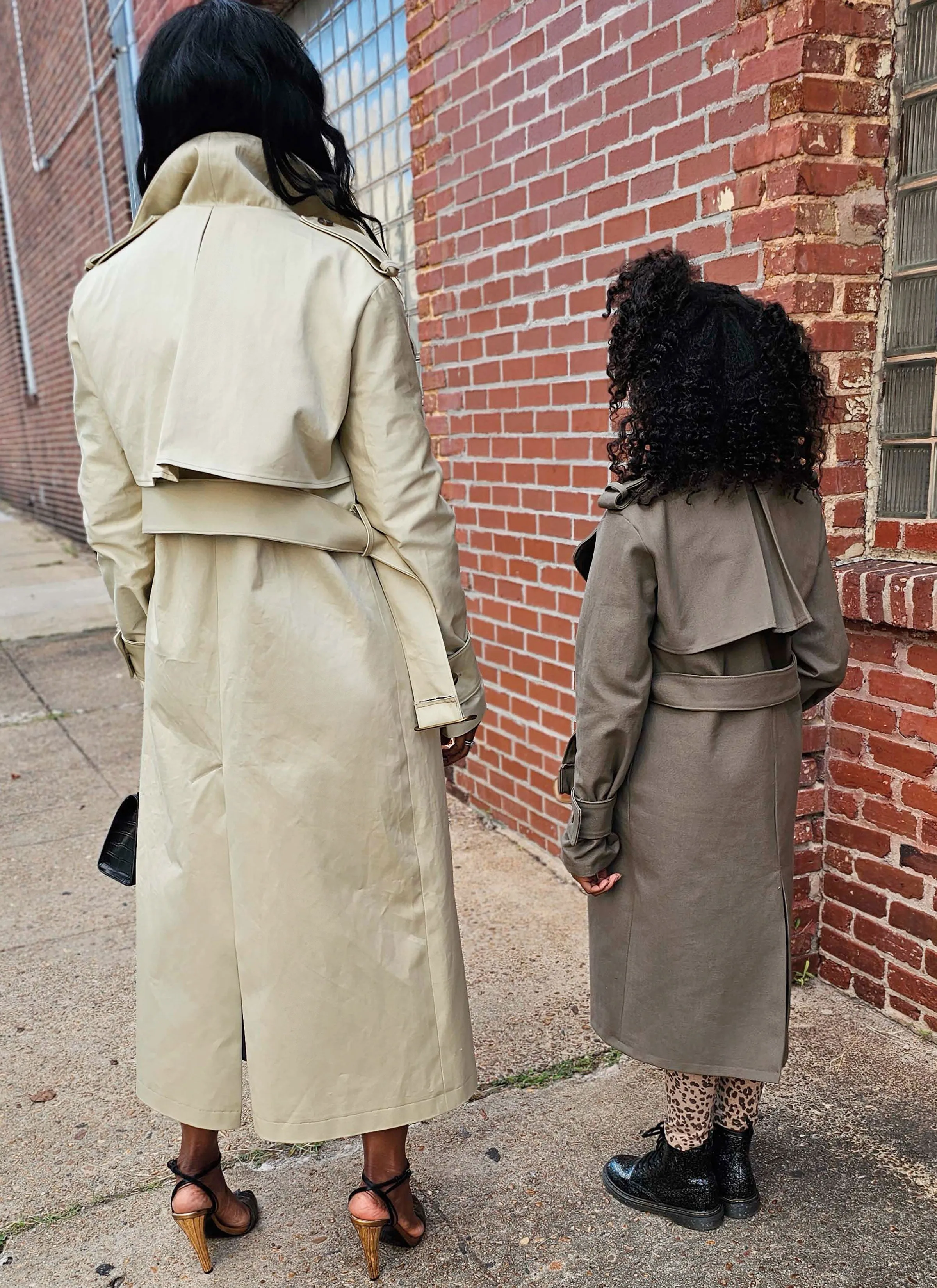 Know Me sewing pattern 2070 Girl's and Misses' Trench Coat by Beaute' J'Adore