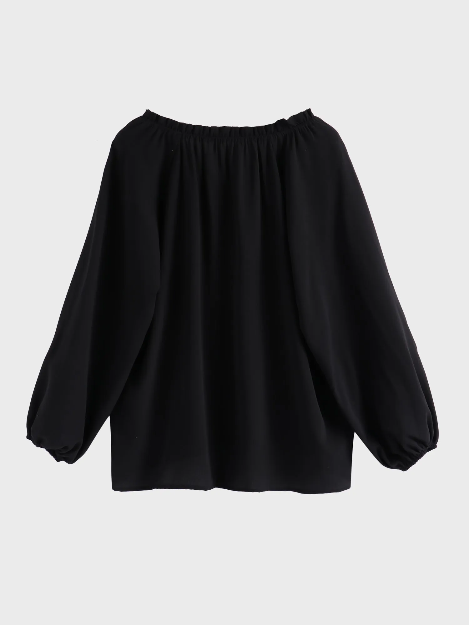 Midsize Sweet V-Neck Blouse