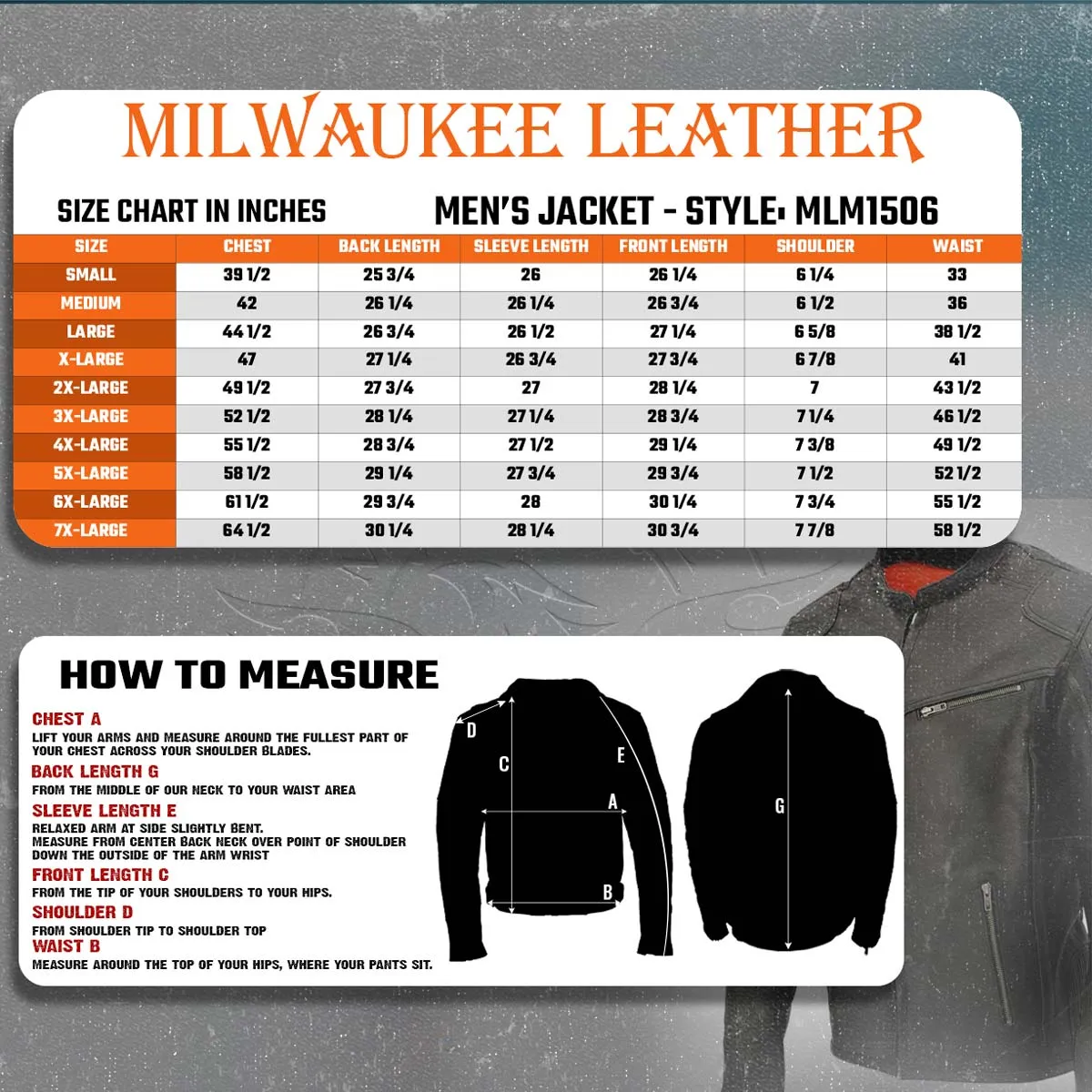 Milwaukee Leather MLM1506 Men's 'Cool-Tec' Black Real Leather Scooter Style Motorcycle Jacket with Utility Pockets