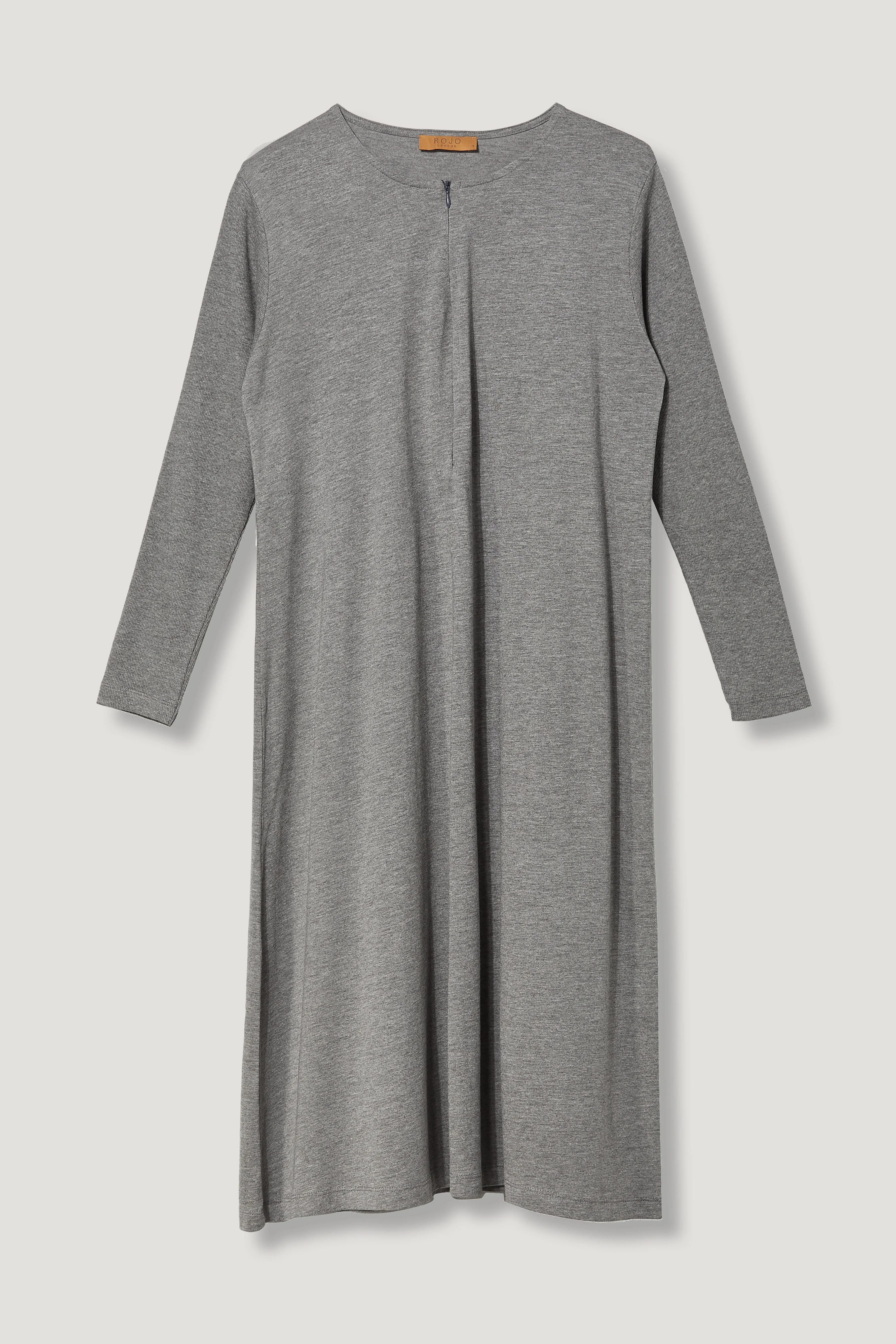 Minimalist Short Grey Nightshirt & Lounge Hoodie