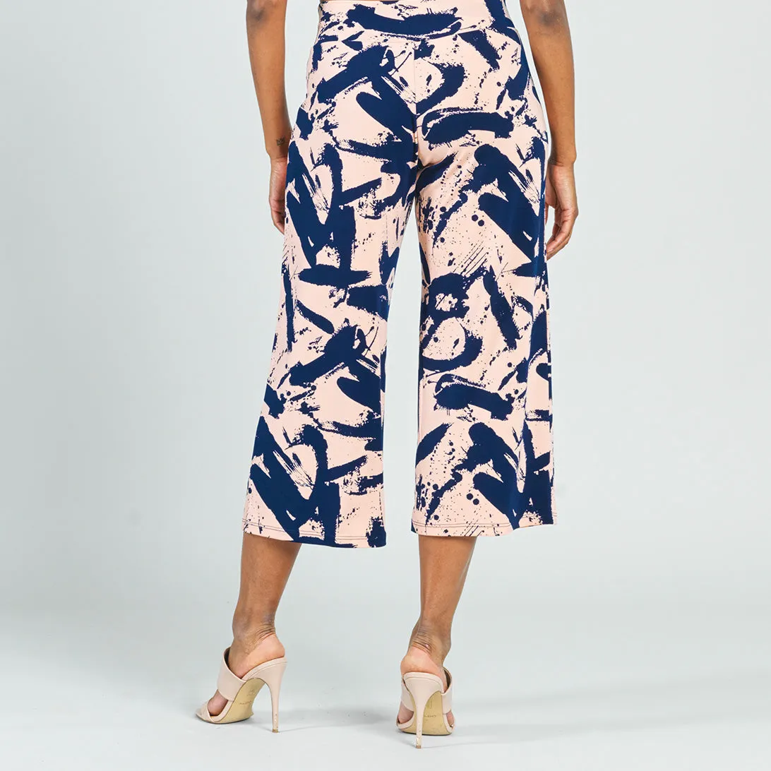 Modern Gaucho Pant - Splash Stroke - Final Sale!