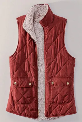 Reversible Puffer Vest