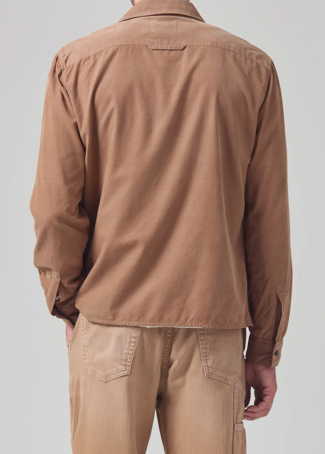 Rework Shirt Corduroy in Sahara