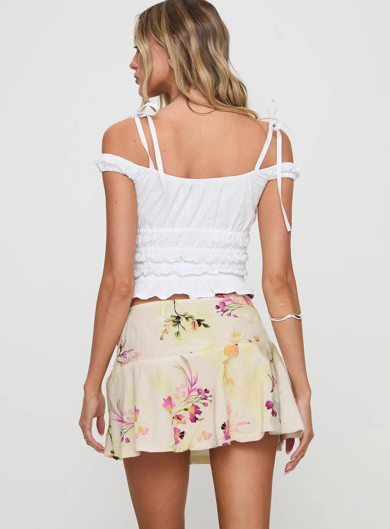 Sassie Mini Skirt Floral