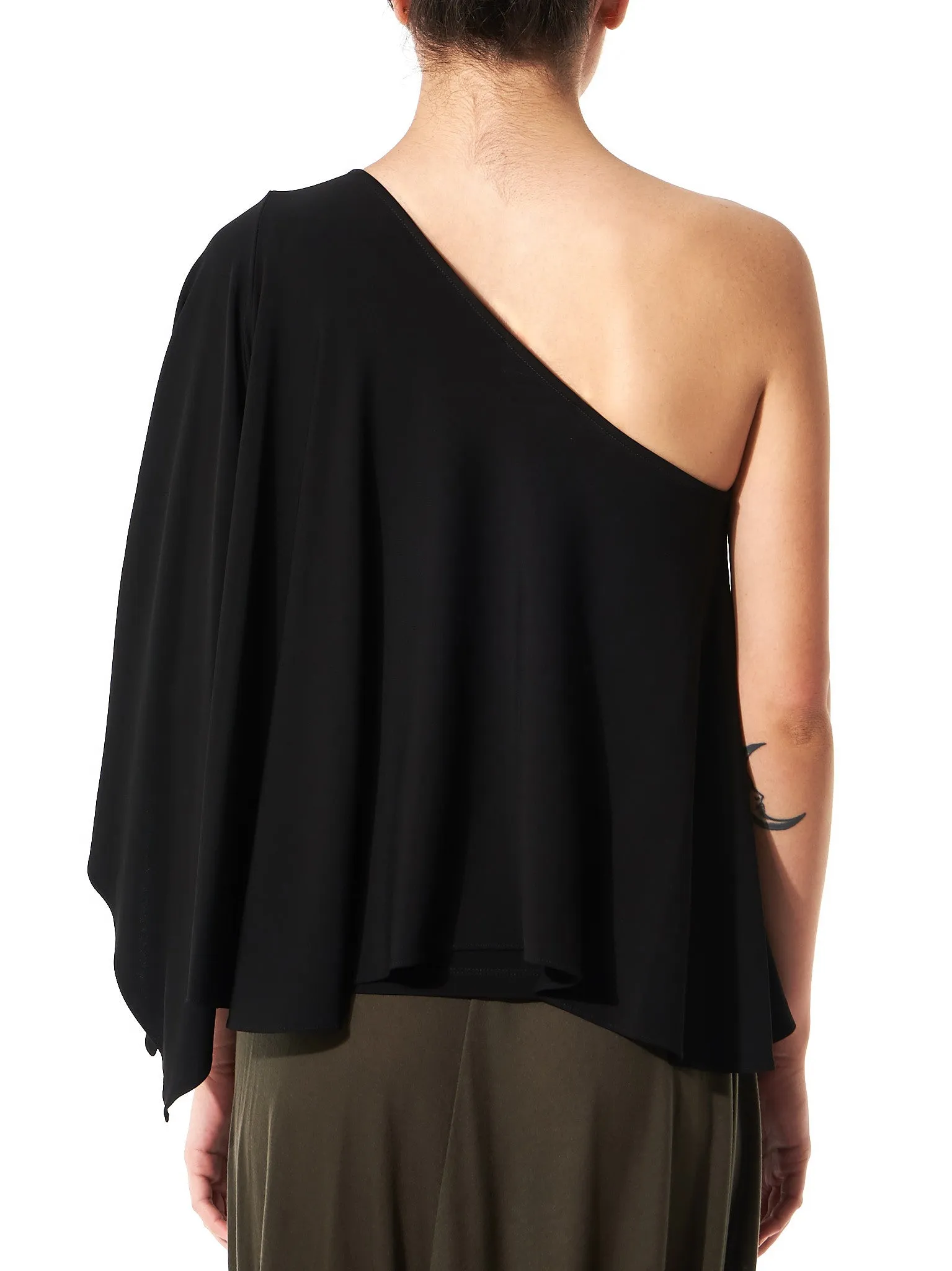 Single-Shoulder Peplum Camisole (P240 S40 PS17 999)