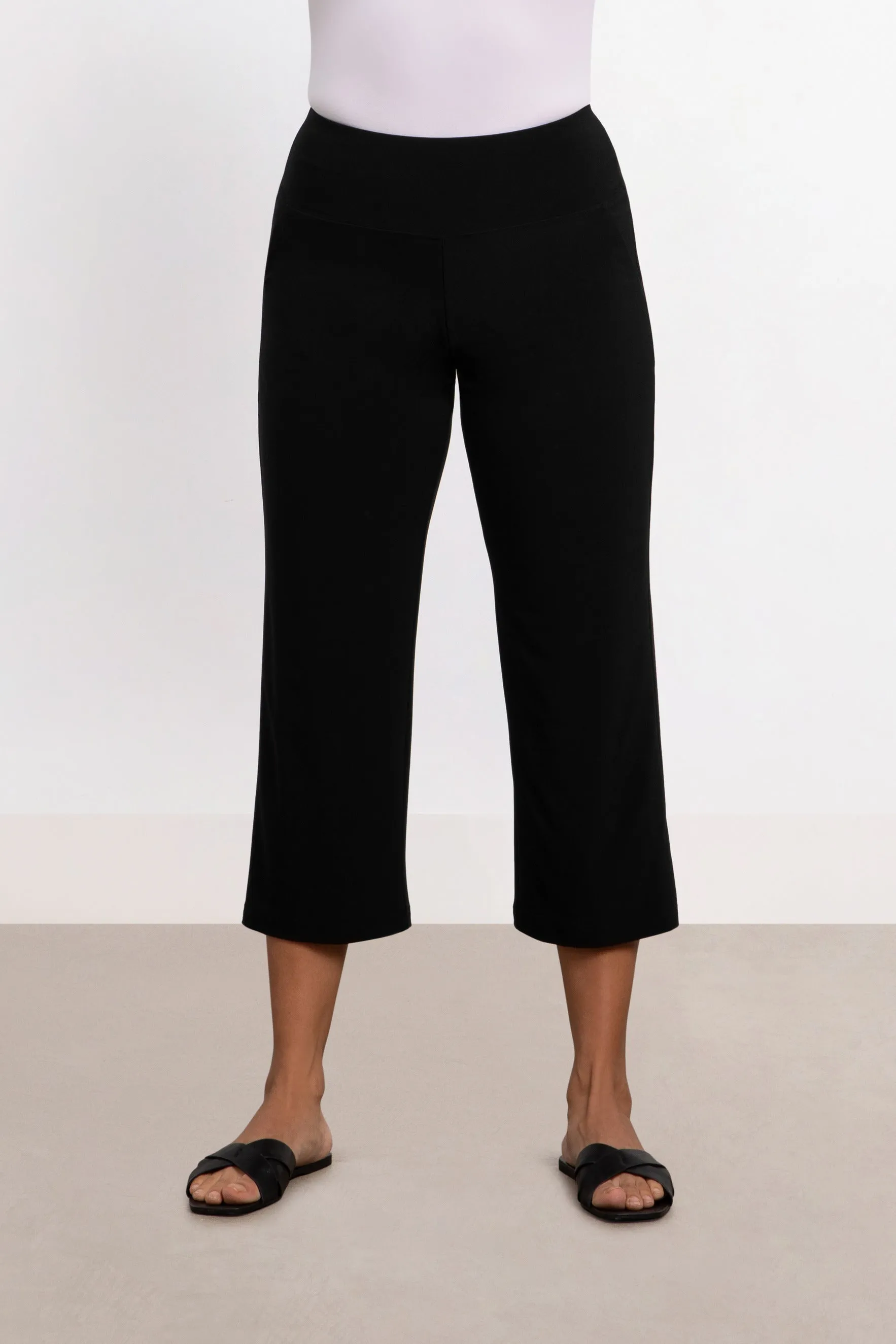 Straight Leg Crop Pant