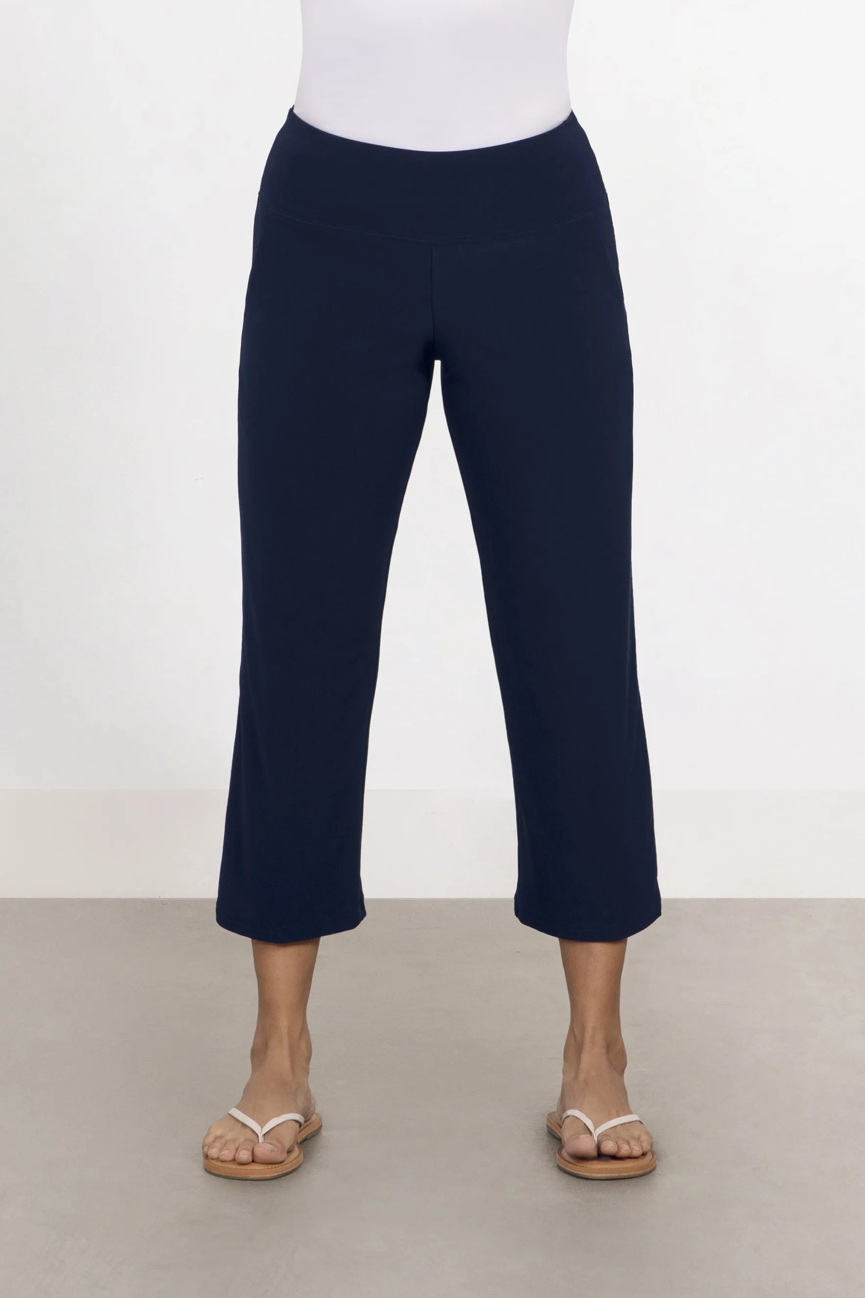 Straight Leg Crop Pant