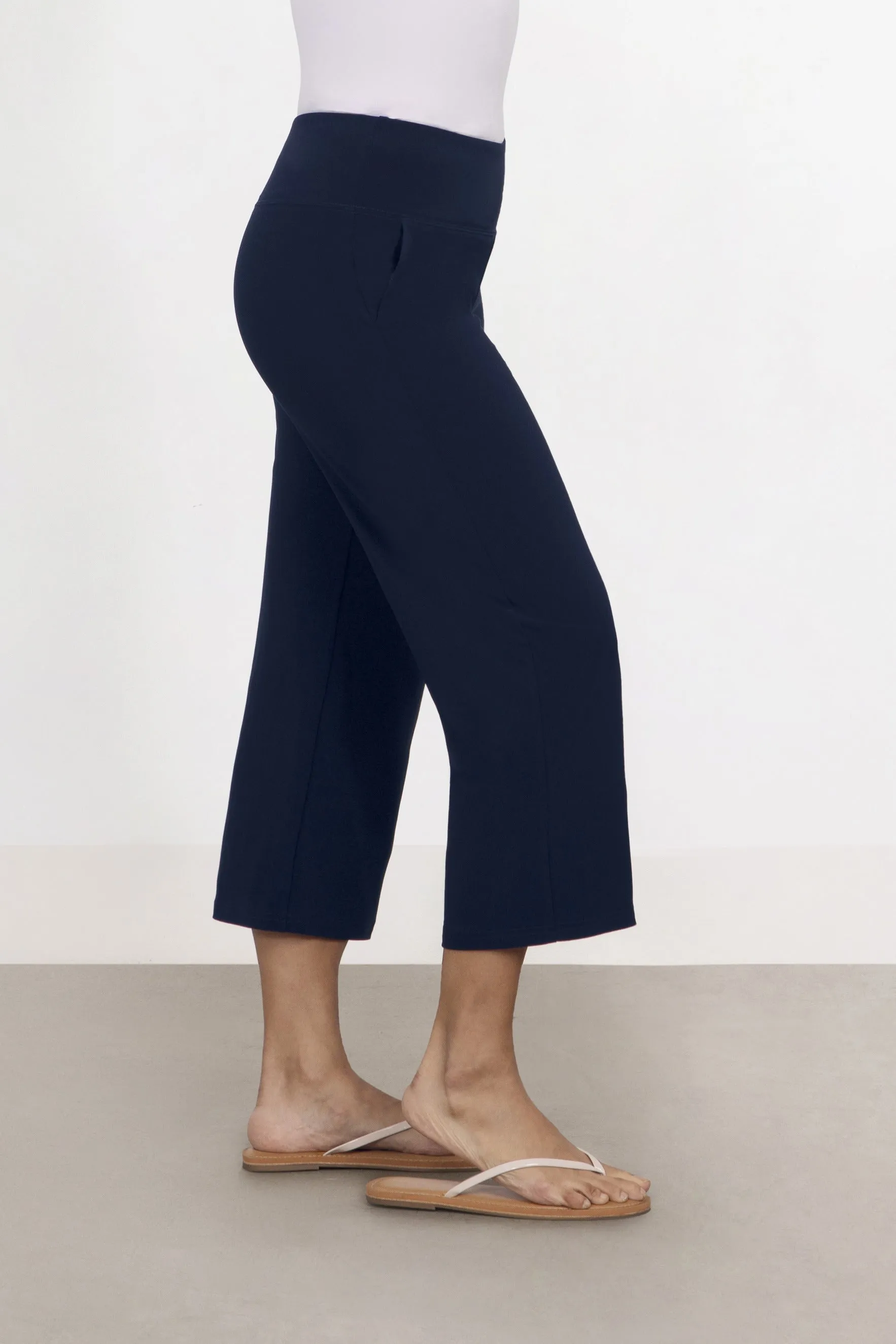 Straight Leg Crop Pant