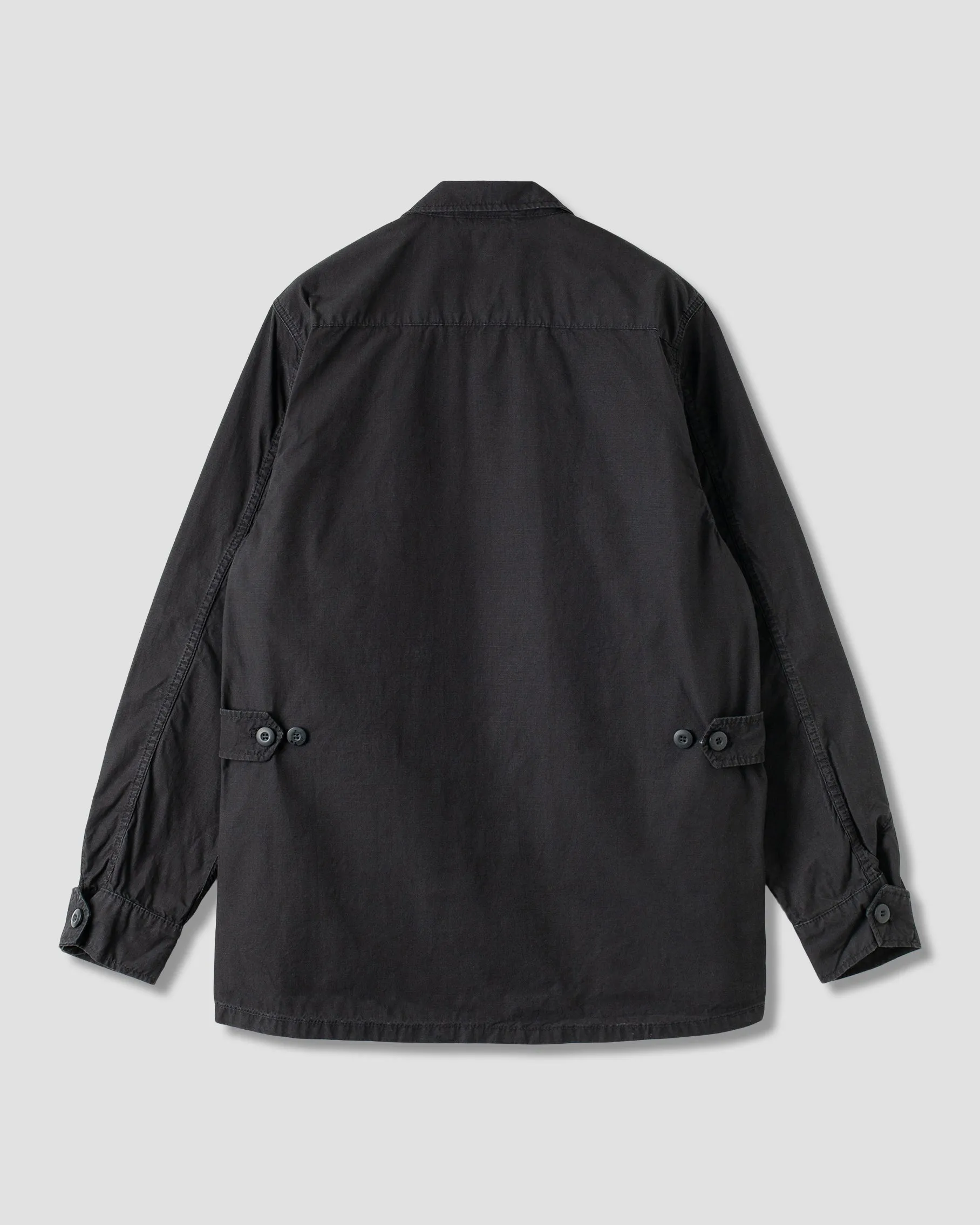 Utility Jacket Black Ripstop