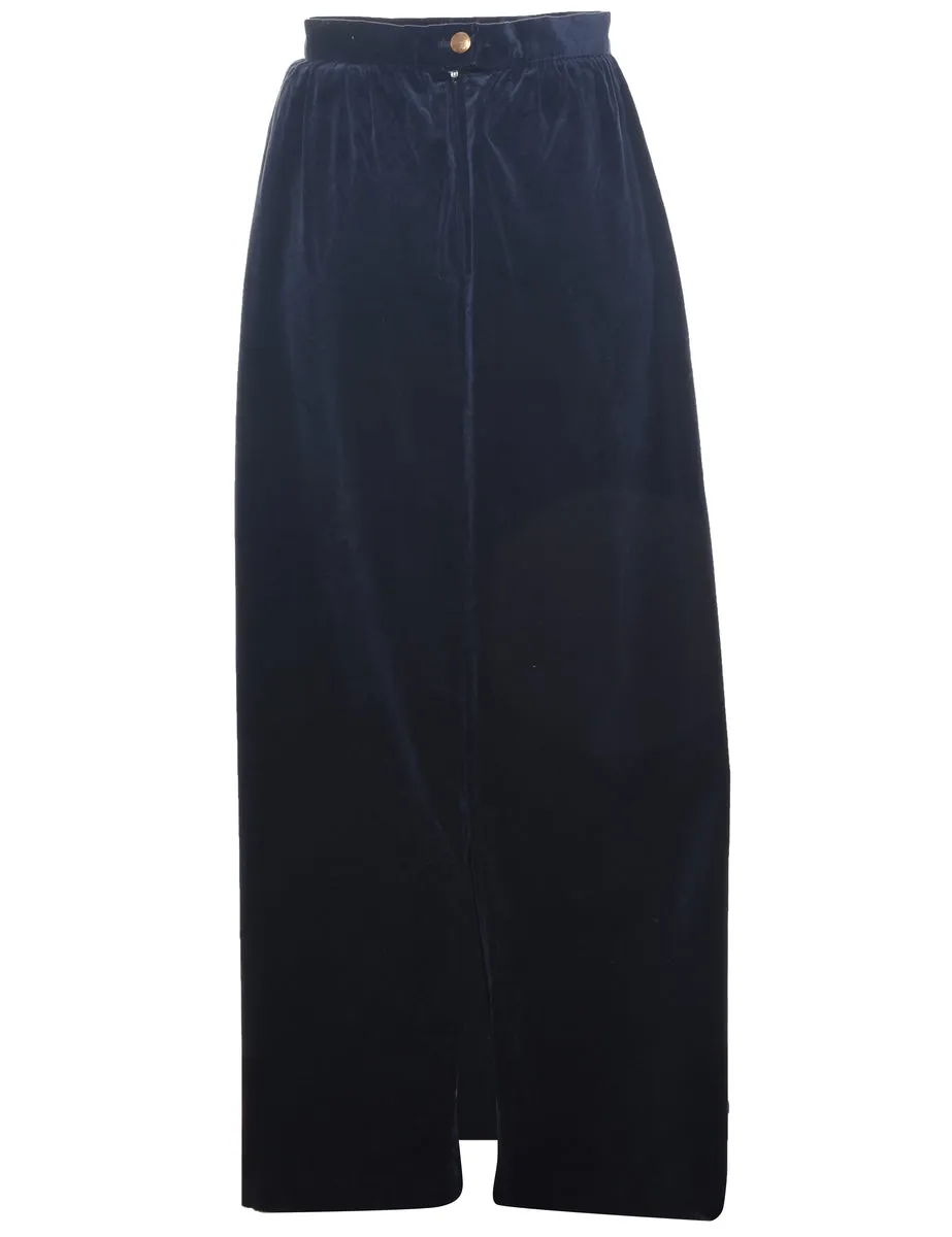 Velvet Full Skirt - M