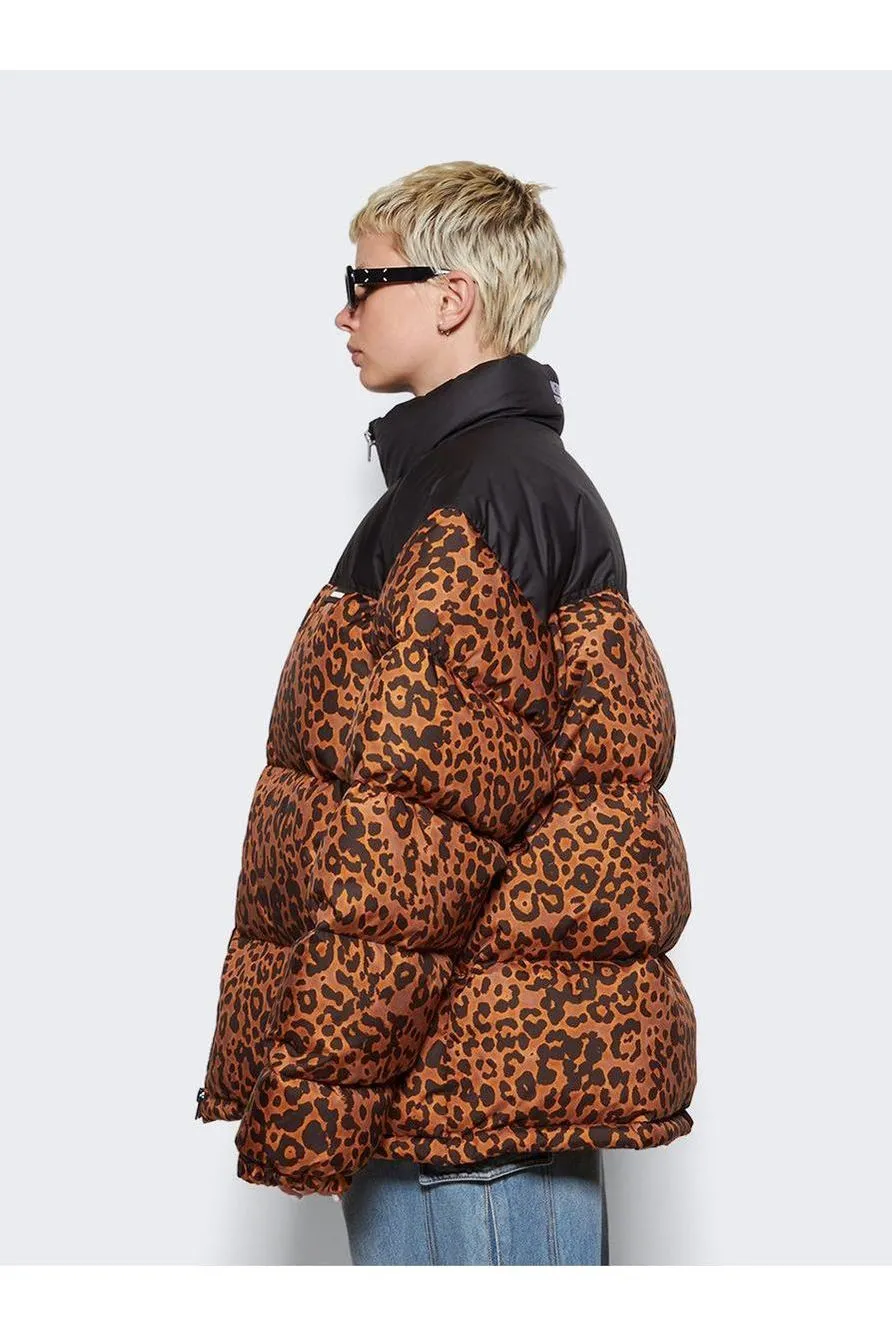 VETEMENTS | Logo Puffer Jacket - Brown