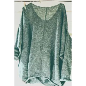 Women V-Neck Solid Color Long Sleeve Casual Top - C668USB