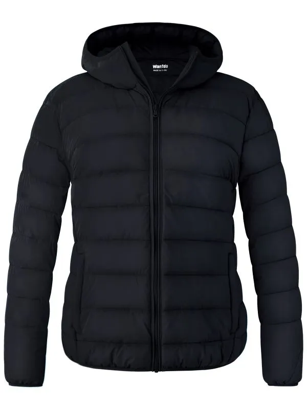 Women's Plus Size Recycled Polyester Puffer Jacket