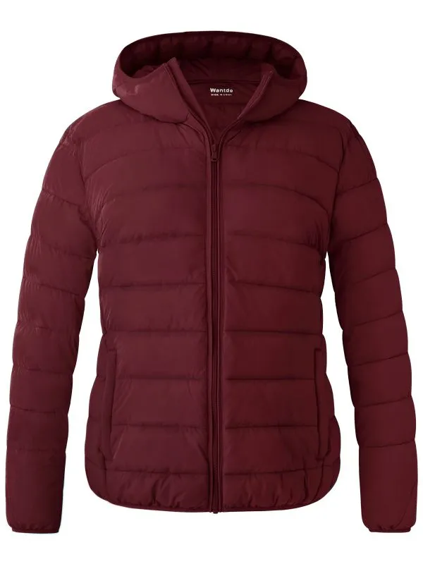 Women's Plus Size Recycled Polyester Puffer Jacket