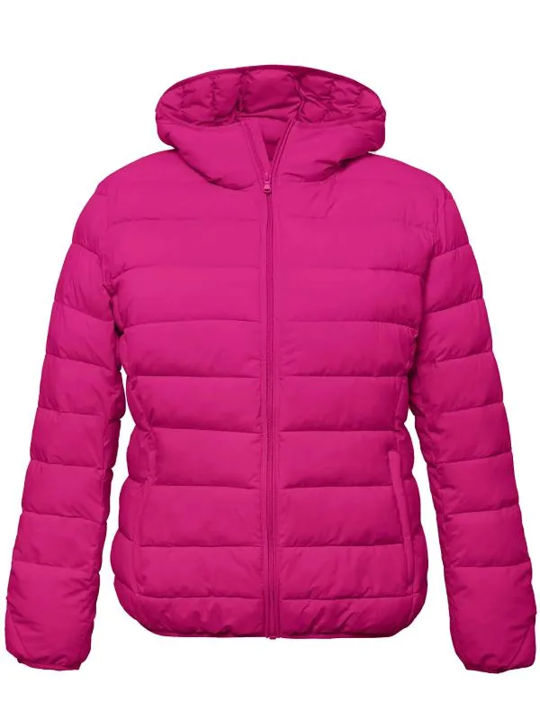 Women's Plus Size Recycled Polyester Puffer Jacket